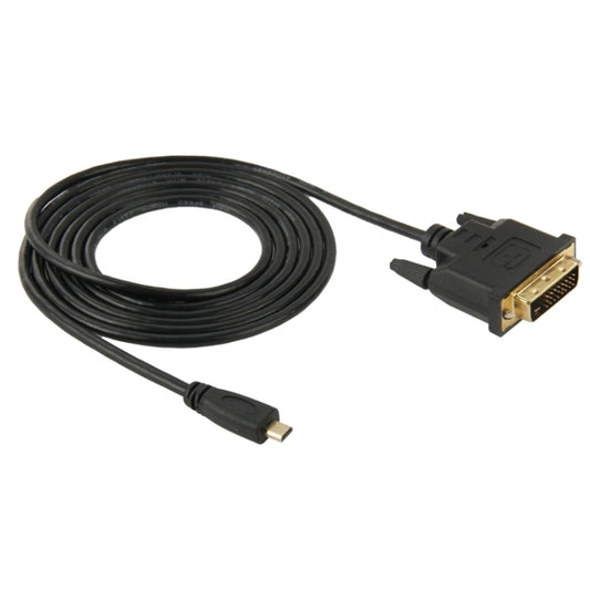 Кабель-адаптер Micro HDMI (тип D) (штекер) - DVI 24+1-контактный (штекер) длиной 1,8 м