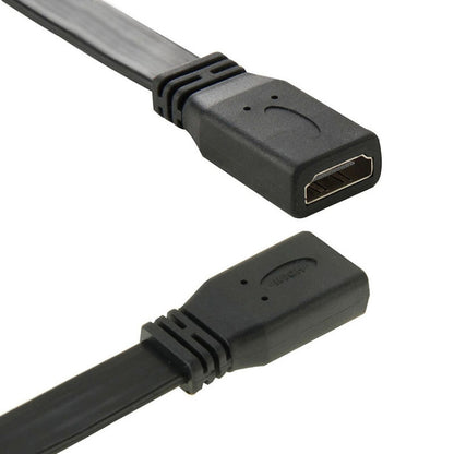 Кабель-адаптер HDMI 19-контактный (женский) на HDMI 19-контактный (женский) длиной 30 см