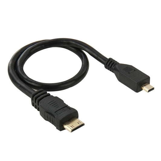 Кабель-адаптер Mini HDMI (штекер) – Micro HDMI (штекер) 30 см