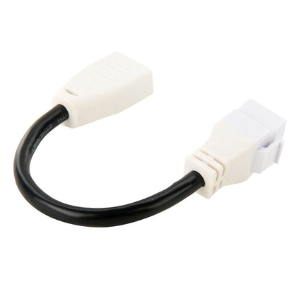 15 см высокоскоростной кабель-адаптер V1.4 HDMI 19-контактный разъем (мама) на HDMI 19-контактный разъем (мама)
