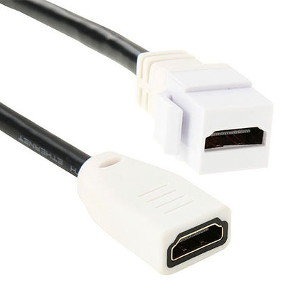 15 см высокоскоростной кабель-адаптер V1.4 HDMI 19-контактный разъем (мама) на HDMI 19-контактный разъем (мама)