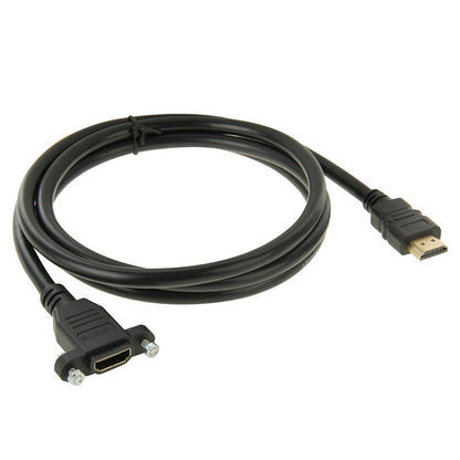 1,5-метровый высокоскоростной кабель-адаптер HDMI 19-контактный "папа" - HDMI 19-контактный "мама"