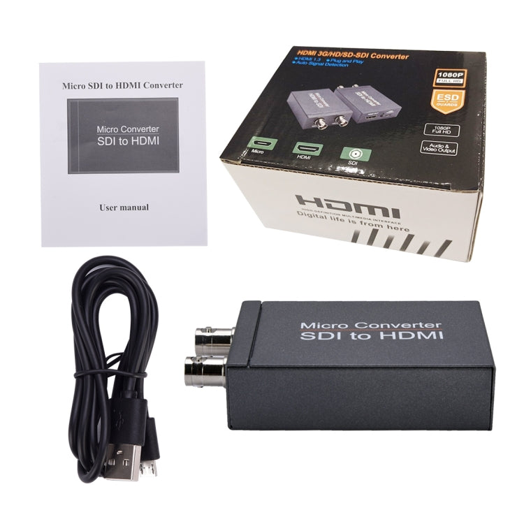 NK-M008 3G / SDI uz HDMI Full HD pārveidotājs