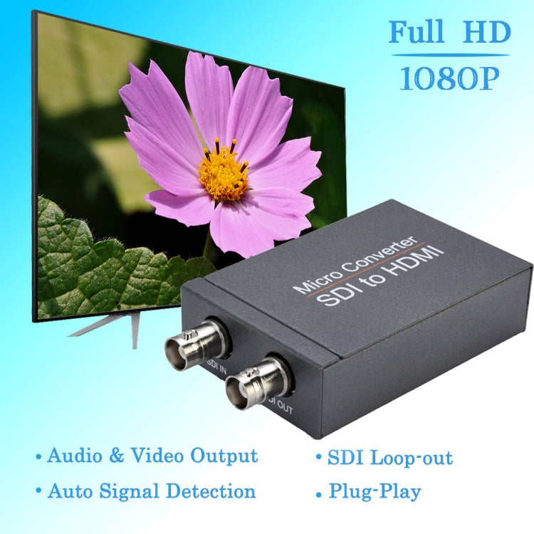 NK-M008 3G / SDI uz HDMI Full HD pārveidotājs
