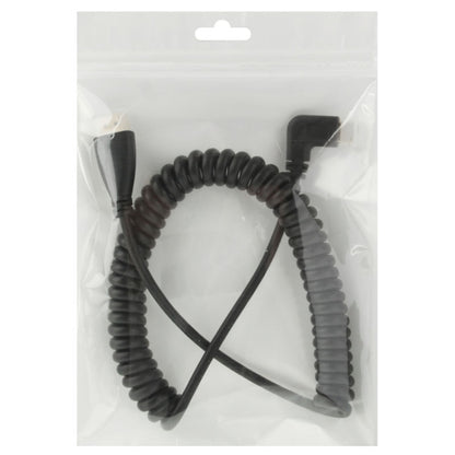 Позолоченный спиральный кабель Mini HDMI Male-HDMI Male версии 1.4, поддержка 3D/Ethernet, длина: 0,6–2 м