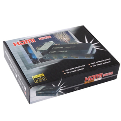 5-портовый HDMI-коммутатор Full HD 1080P с выключателем и пультом дистанционного управления, версия 1.3 (5 HDMI-входов, 1 HDMI-выход)