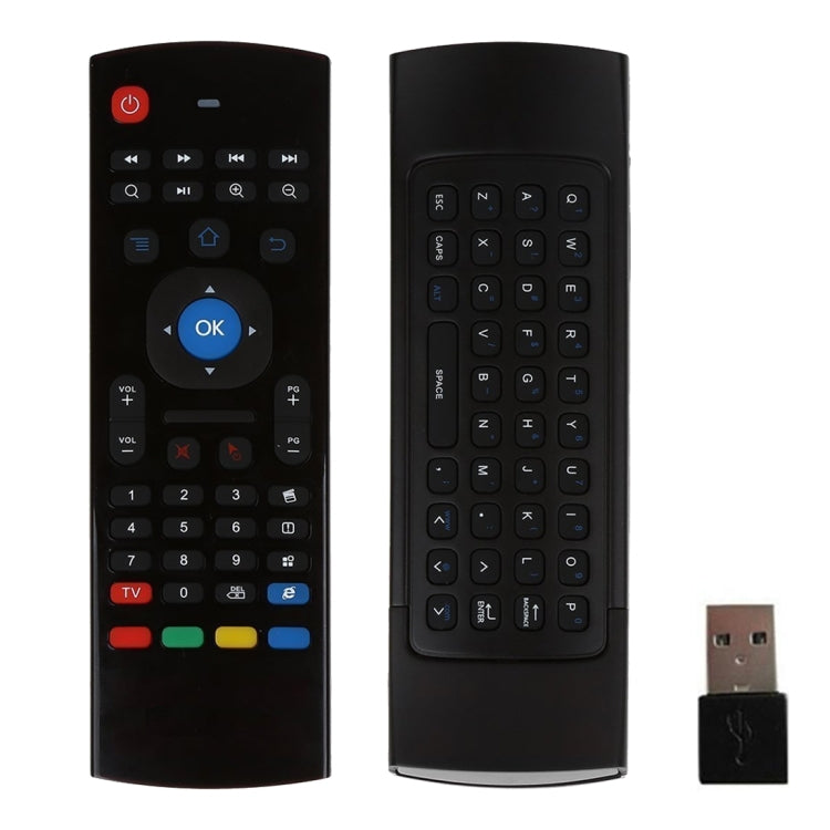 MX3 Air Mouse bezvadu 2.4G tālvadības pults ar pārlūka saīsnēm Android TV Box/Mini PC