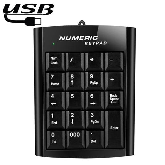 Мини USB цифровая клавиатура с 19 клавишами