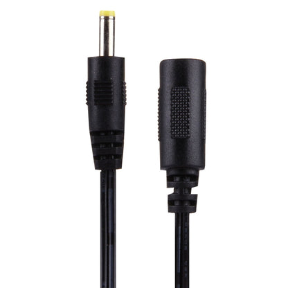 5,5 x 2,1 mm līdzstrāvas ligzda uz 4,0 x 1,7 mm līdzstrāvas ligzdu strāvas savienotāja kabelis klēpjdatora adapterim, garums: 15 cm