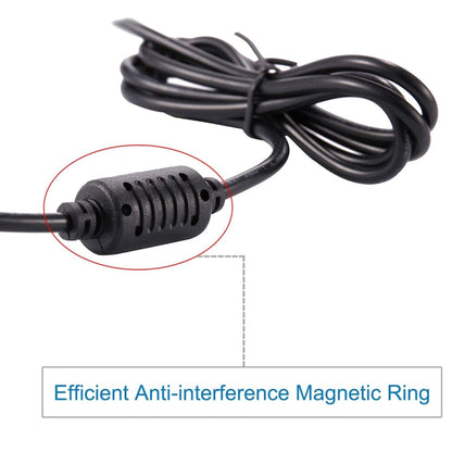x 1.6mm DC Male Power Cable for Laptop Adapter, Length: 1.2m