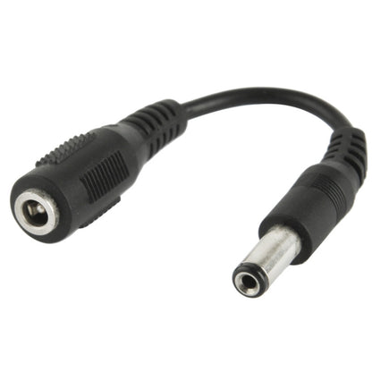 5,5 x 2,5 mm vīriešu un 3,5 mm sieviešu līdzstrāvas spraudņa adapteris, garums: 12 cm
