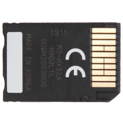 Карта памяти Memory Stick Pro Duo HX объемом 32 ГБ — высокоскоростная, скорость 30 МБ/с, для использования с PlayStation Portable (реальная емкость 100%)