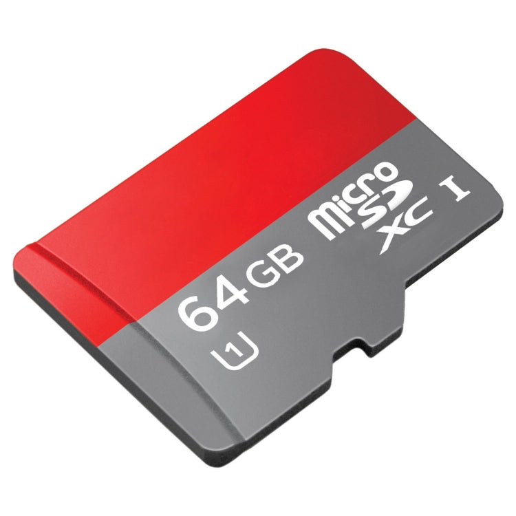 Карта памяти 64 ГБ высокоскоростной класса 10 TF/Micro SDHC UHS-1(U1), запись: 15 МБ/с, чтение: 30 МБ/с (100% фактической емкости)