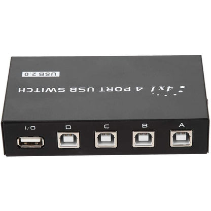 FENGJIE FJ-IA4B-C 4 порта высокоскоростной USB 2.0 кнопочный переключатель для ПК, компьютера, сканера, принтера