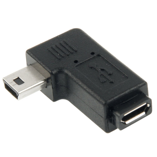 Адаптер Micro USB на Mini USB 90 градусов