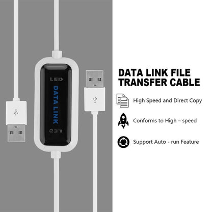 Высокоскоростной кабель USB 2.0 для передачи данных, обмен данными между ПК, Plug and Play, длина: 165 см
