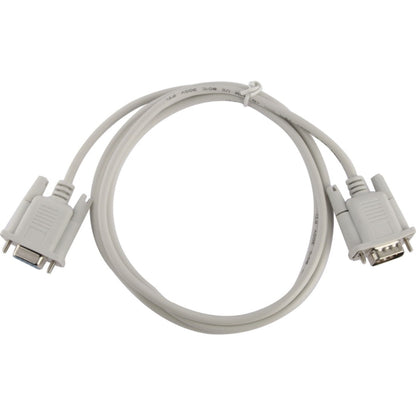 DB9 Male to Female RS232 9Pin Serial Extension Cable, Length: 1.5m