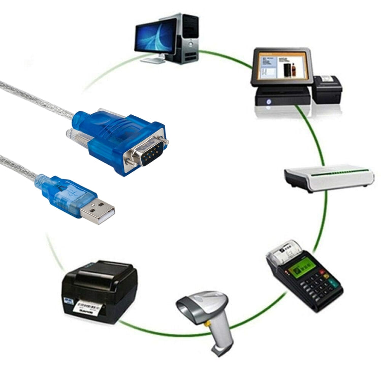 Кабель USB-RS232 (цвет доставки может быть случайным)
