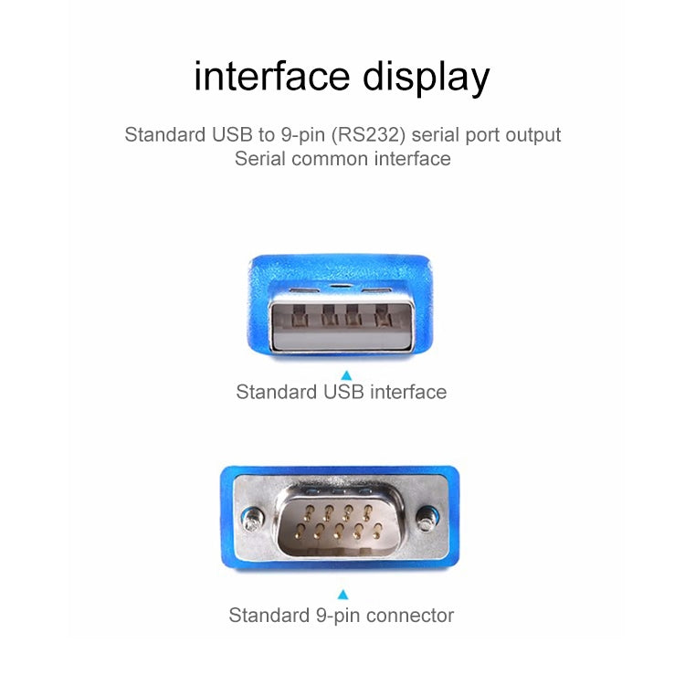 Кабель USB-RS232 (цвет доставки может быть случайным)