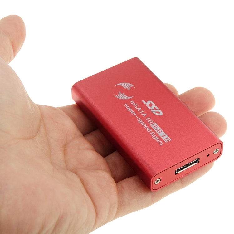 Корпус твердотельного диска mSATA 6 Гбит/с для жесткого диска USB 3.0
