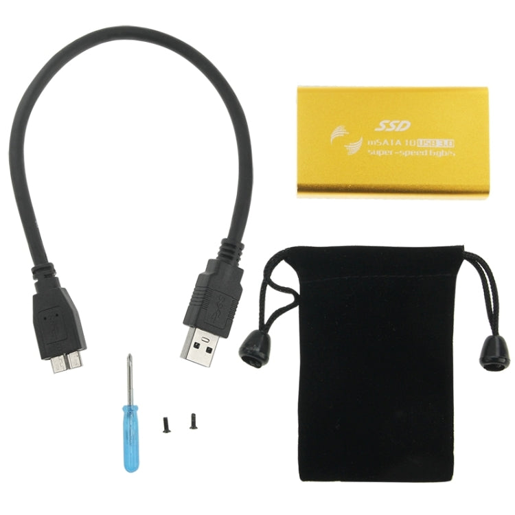 Корпус твердотельного диска mSATA 6 Гбит/с для жесткого диска USB 3.0