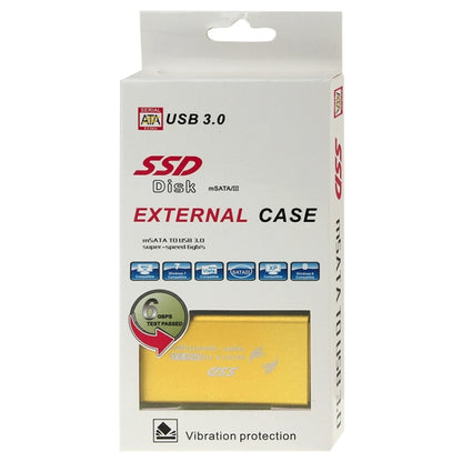 Корпус твердотельного диска mSATA 6 Гбит/с для жесткого диска USB 3.0
