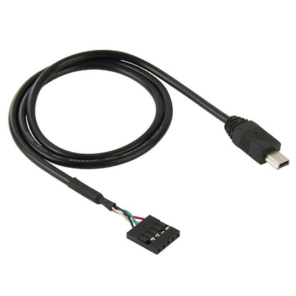 Кабель-адаптер 5-контактный гнездовой разъем материнской платы на Mini USB-штекер, длина: 50 см