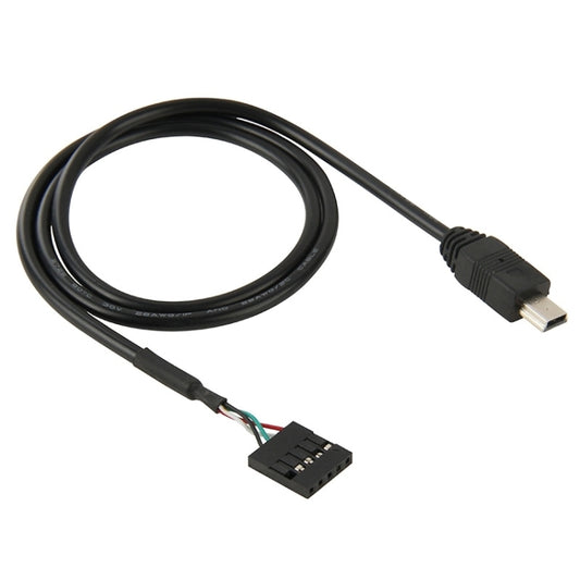 Кабель-адаптер 5-контактный гнездовой разъем материнской платы на Mini USB-штекер, длина: 50 см