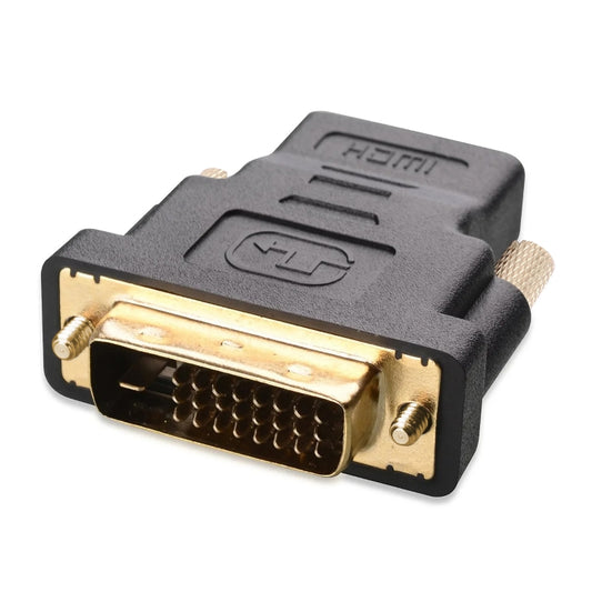 Адаптер HDMI 19-контактный (женский) на DVI 24+1-контактный (мужской) (позолоченный)