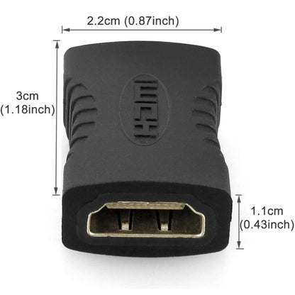 Адаптер HDMI 19-контактный (мама) на HDMI 19-контактный (мама)