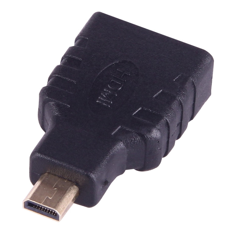 Адаптер Micro HDMI «папа» - «мама» HDMI (позолоченный)