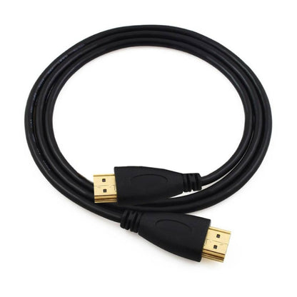 Кабель HDMI-HDMI 19Pin длиной 1,8 м, версия 1.4, поддержка 3D, Ethernet, HD TV / Xbox 360 / PS3 и т. д. (позолоченный)