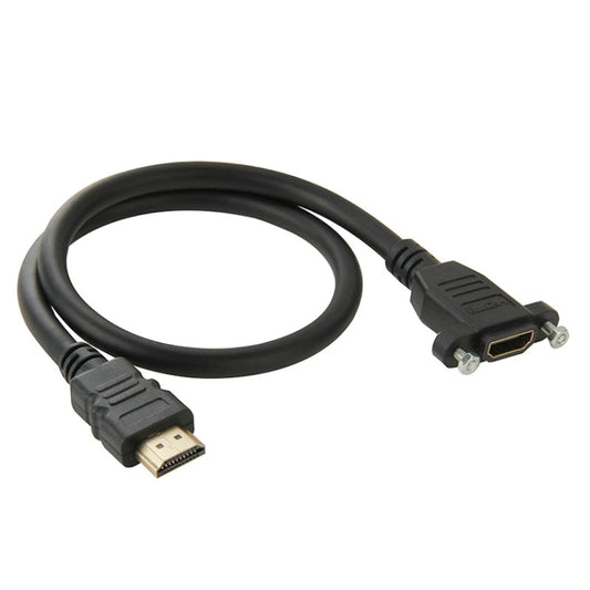 50 см высокоскоростной кабель-адаптер HDMI 19-контактный "папа" на HDMI 19-контактный "мама"
