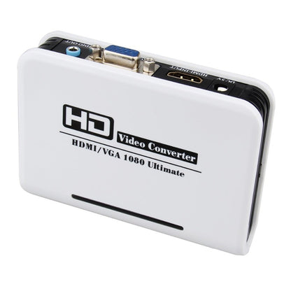 1080P HDMI - VGA адаптер, цифро-аналоговый видео-аудио конвертер кабель для Xbox 360 PS3 PS4 ПК ноутбука ТВ-приставки проектора