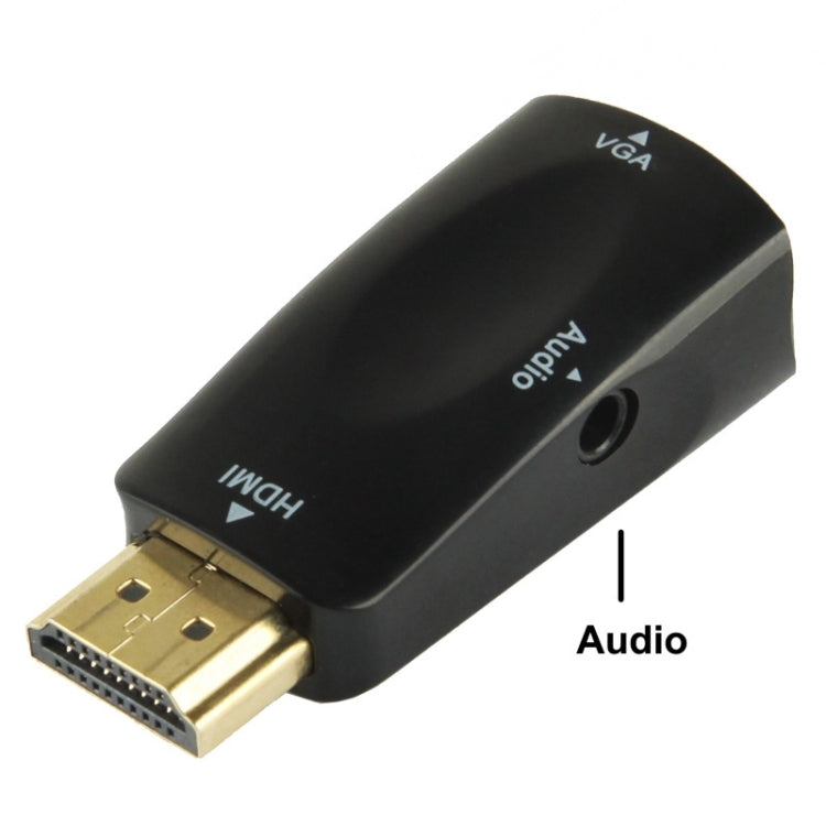 Full HD 1080P HDMI - VGA и аудиоадаптер для HDTV / монитора / проектора