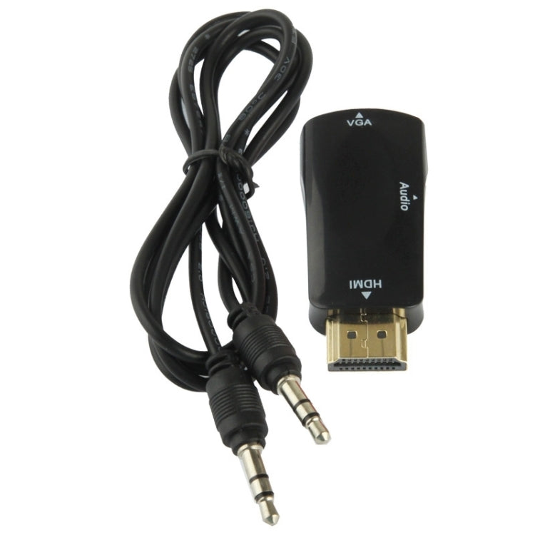 Full HD 1080P HDMI - VGA и аудиоадаптер для HDTV / монитора / проектора