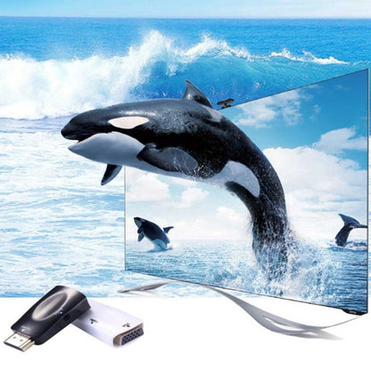Full HD 1080P HDMI - VGA и аудиоадаптер для HDTV / монитора / проектора