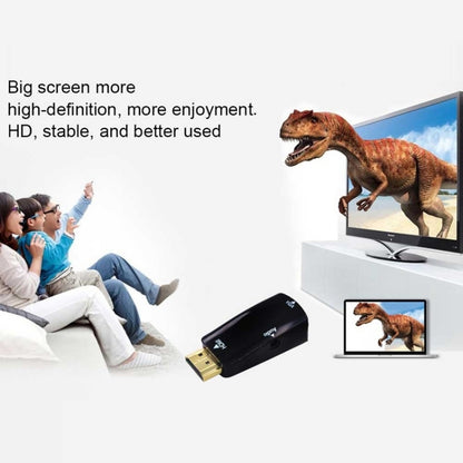 Full HD 1080P HDMI - VGA и аудиоадаптер для HDTV / монитора / проектора