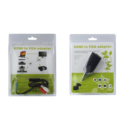 Адаптер HDMI «папа» - VGA «мама» с аудиокабелем