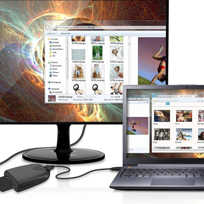 Адаптер HDMI «папа» - VGA «мама» с аудиокабелем