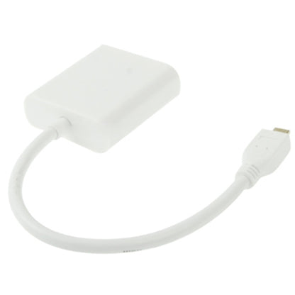 Видеокабель-адаптер Micro HDMI (папа) - VGA (мама) длиной 22 см, поддержка Full HD 1080P