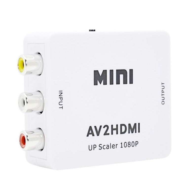 Мини-адаптер-конвертер CVBS/L+R Audio в HDMI