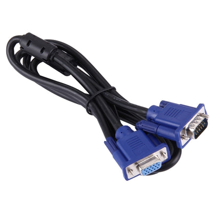 1,5-метровый высококачественный кабель VGA 15-контактный "папа" - VGA 15-контактный "мама" для ЖК-монитора, проектора и т. д.