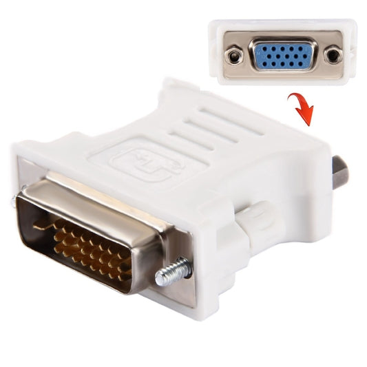 Адаптер DVI 24+1-контактный «папа» на VGA 15-контактный «мама»