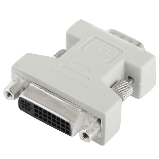 Переходник-адаптер DVI-I 24 + 5-контактный (женский) на VGA 15-контактный (мужской)