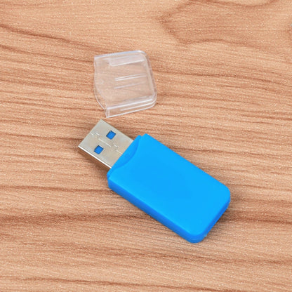 20 портативных адаптеров USB 2.0 для чтения карт памяти Micro SD TF T-Flash, скорость до 480 Мбит/с, случайный цвет