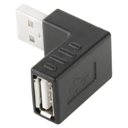 Адаптер USB 2.0 AM-AF с углом 90 градусов