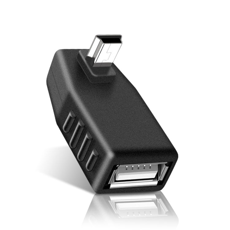 Адаптер Mini USB Male (90 градусов) на USB 2.0 AF
