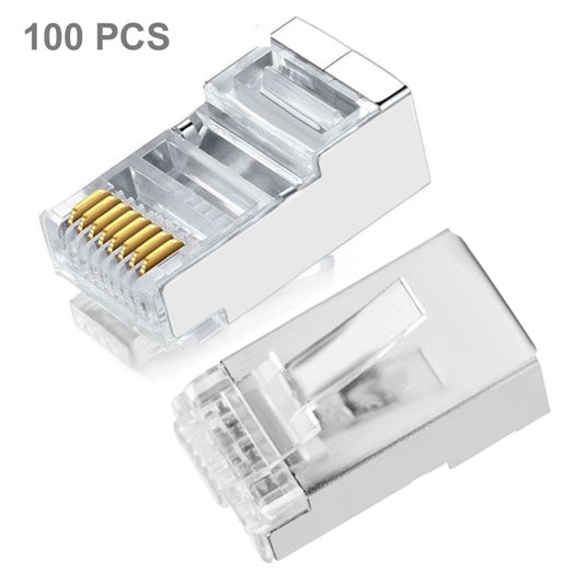 Высококачественный экранированный сетевой разъем RJ45 Cat5 8P8C (100 шт. в одной упаковке, цена указана за 100 шт.)
