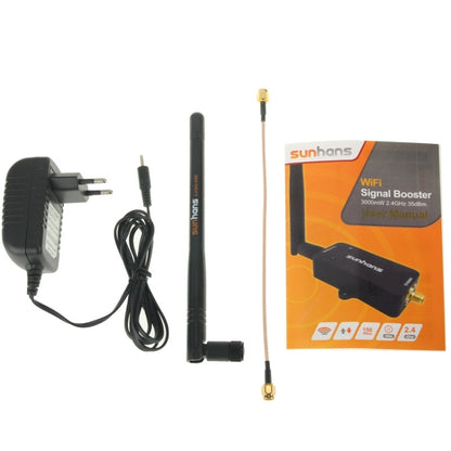 Sunhans SH24BTA-N 35dBm 2.4GHz 3W 11N/G/B WiFi Signal Booster WiFi Amplifier Wireless Repeater